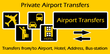 Sofia airport to Rakovski Taxi Transfer, Car with driver rental from Sofia airport